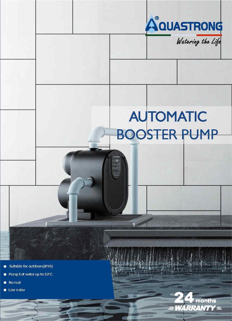 AQUASTRONG-G automatic booster catalogue 2023